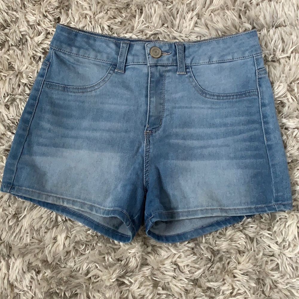 Light Blue Jean Shorts